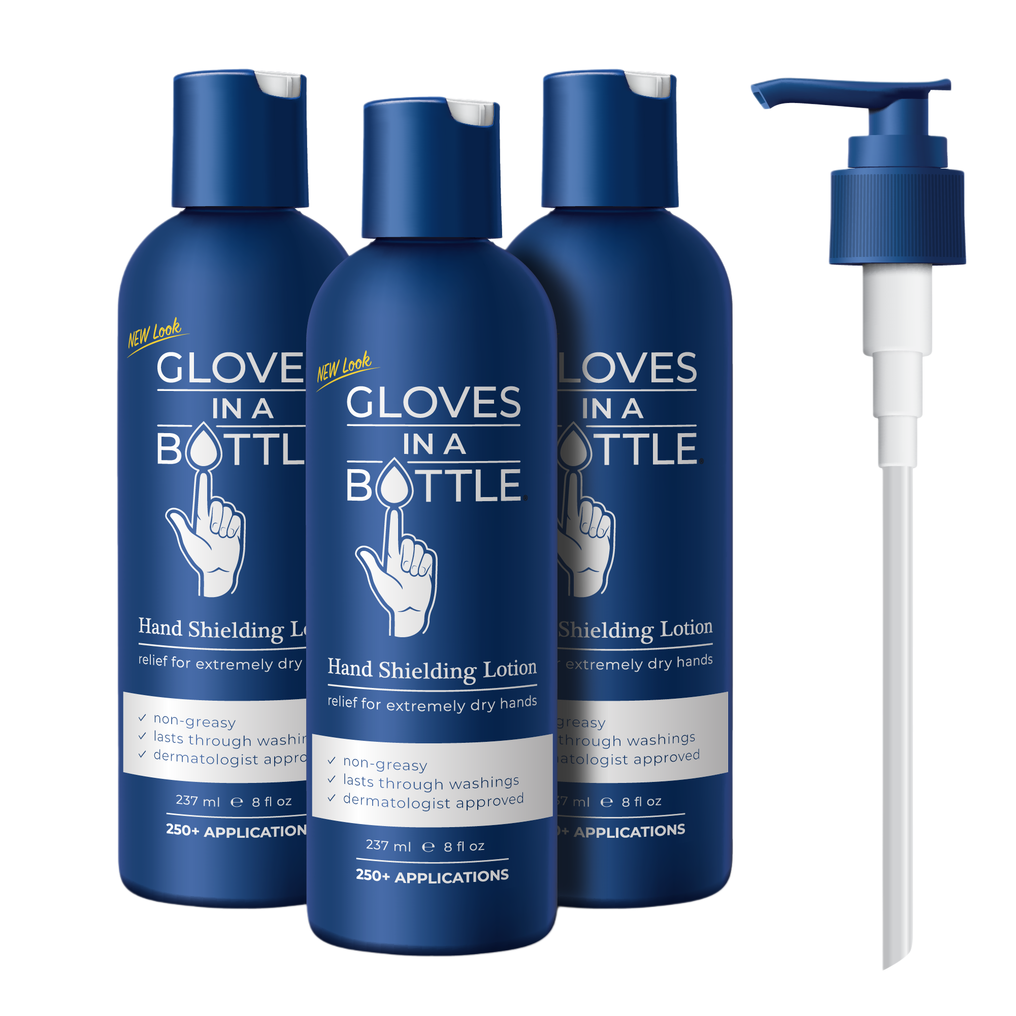 Gloves In A Bottle krém (3 × 237 ml) adagolóval